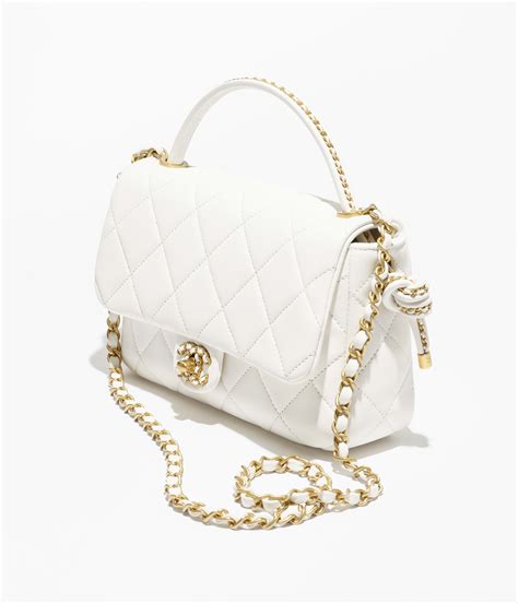 borsa chanel piccola bianca